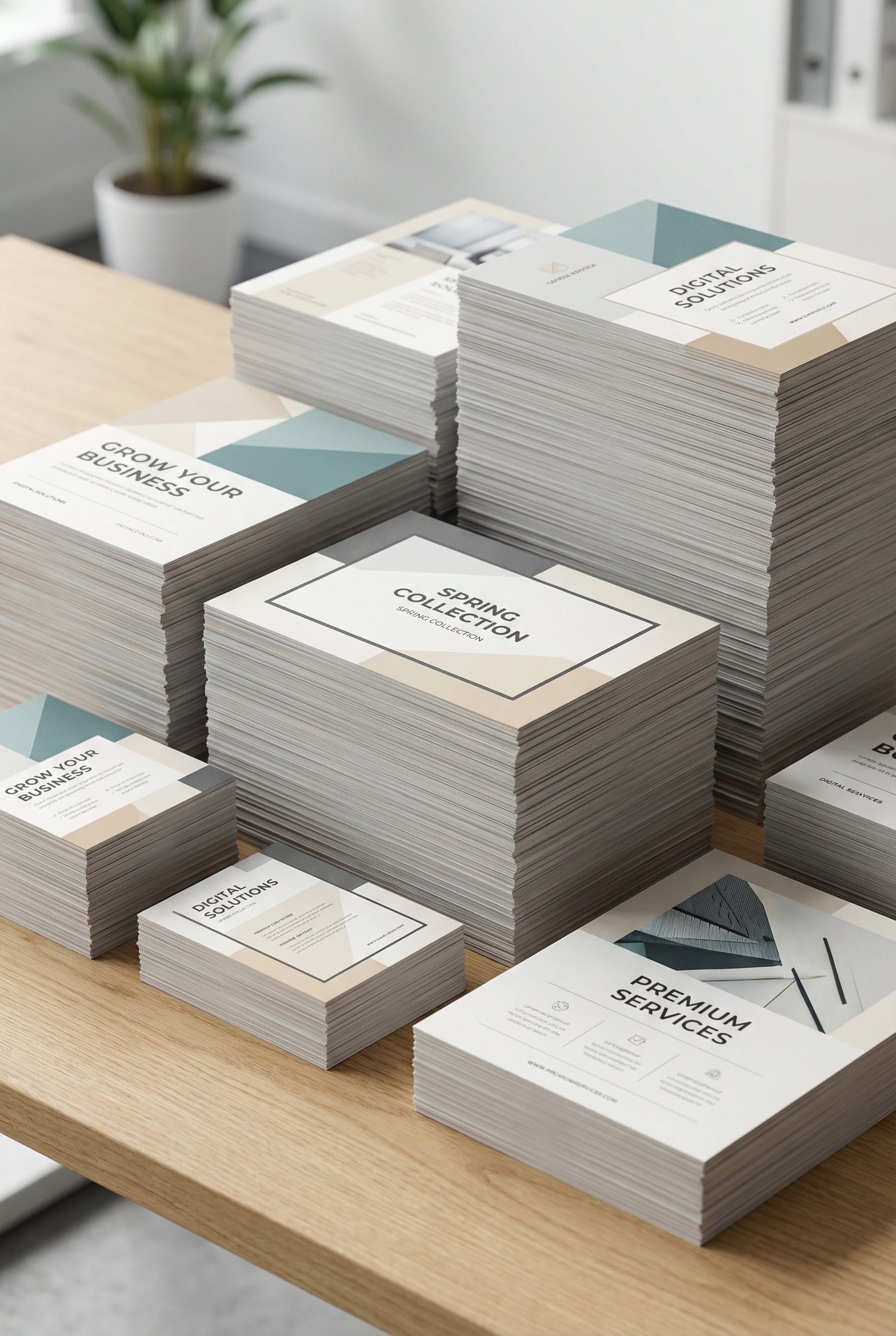 Bulk flyers stack