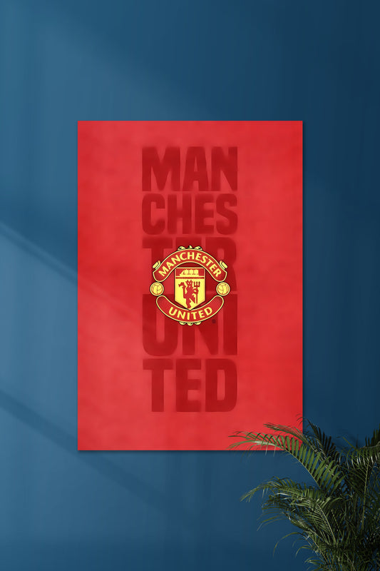 SYMBOL OF PRIDE | MANCHESTER UNITED | FootBall Poster