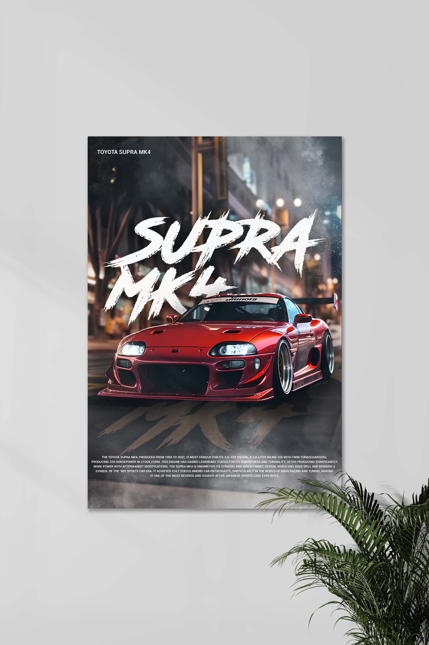 TOYOTA  SUPRA MK4 | CONCEPT CARS #04 | CAR POSTERS
