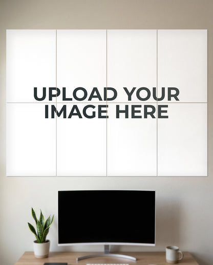 Personalize Your Wall Space | 8 Panel Split Wall Set