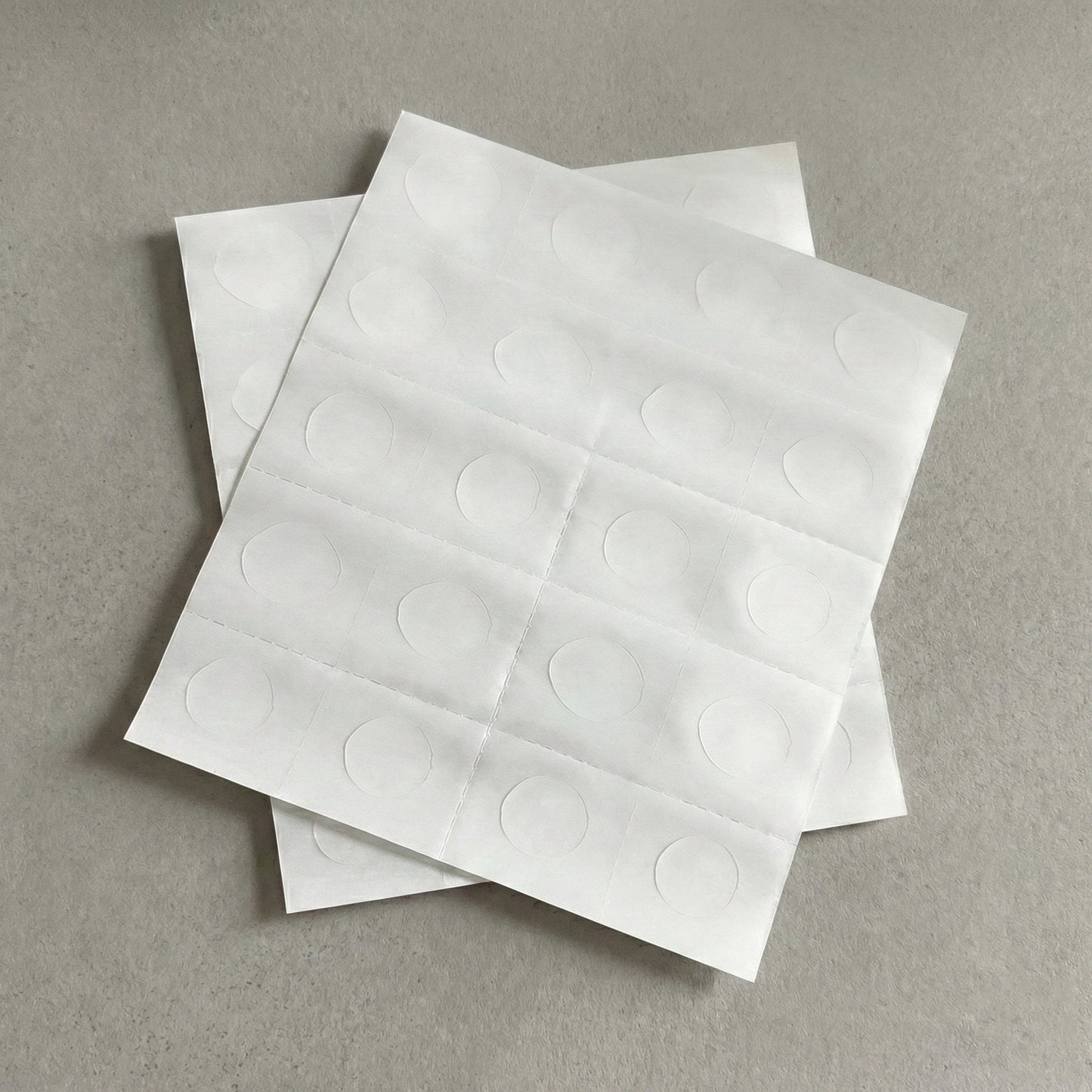 Glue Dots 100 Clear Adhesive Dots | Double Sided Mounting Stickers