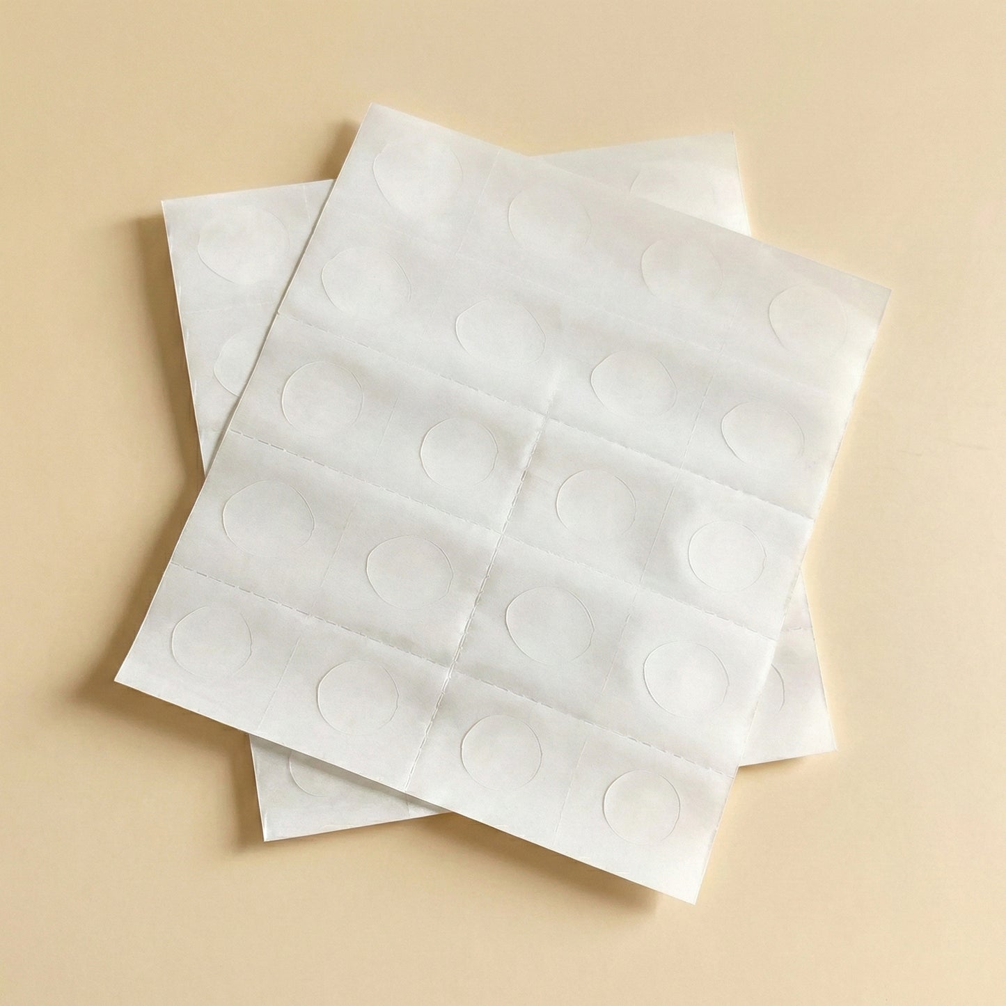Glue Dots 100 Clear Adhesive Dots | Double Sided Mounting Stickers