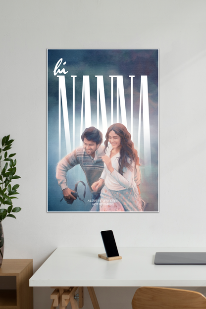 Hi Nanna | A Love Remembered | Emotional Aesthetic | Movie Posters