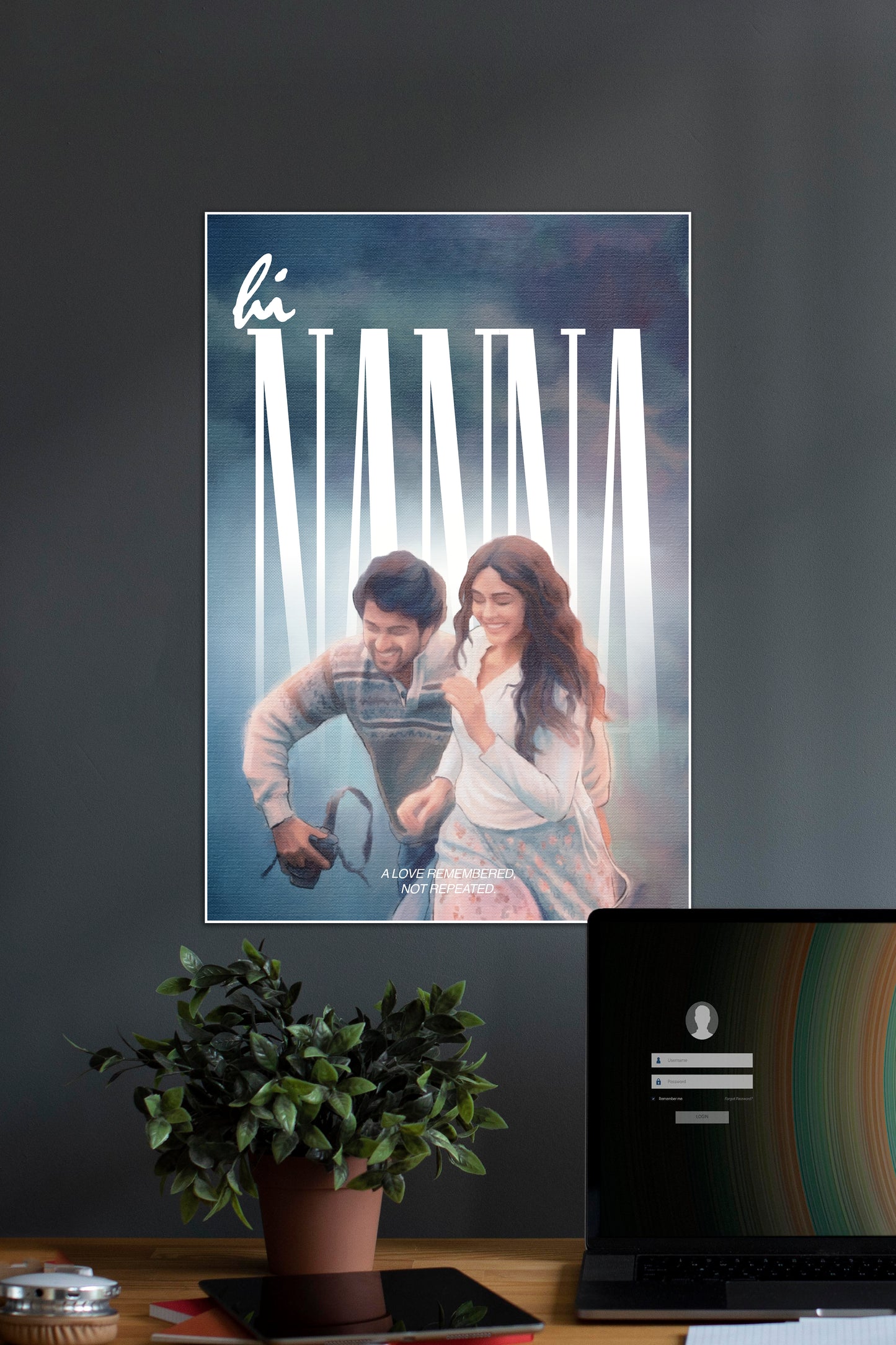 Hi Nanna | A Love Remembered | Emotional Aesthetic | Movie Posters