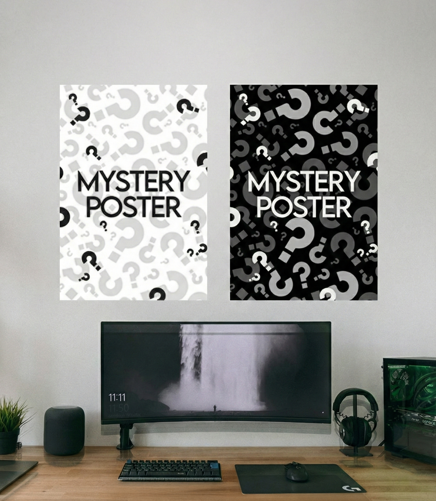 The Mystery Poster X 3 – Surprise Wall Combo
