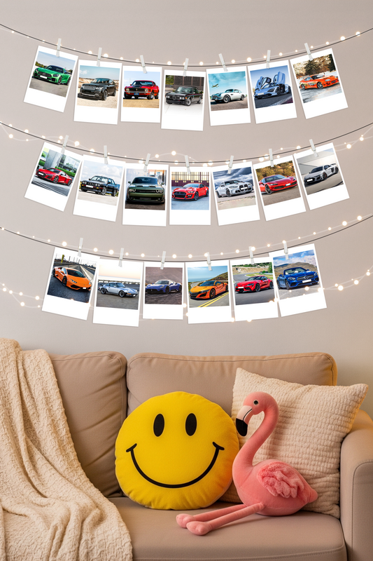20 Car Set | Retro Prints