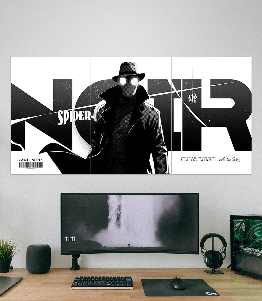 SpiderMan Noir | Monochrome Vigilante | 3 Piece Set