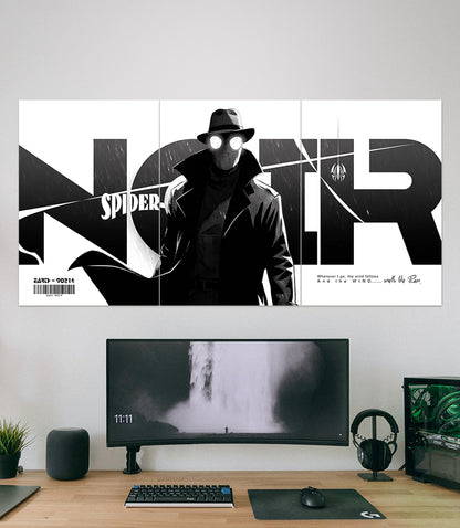 SpiderMan Noir | Monochrome Vigilante | 3 Piece Set