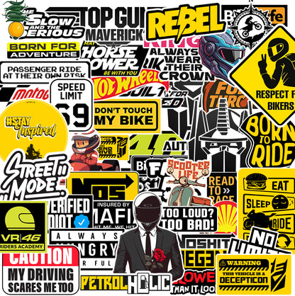 For Bikers #01 | Stickerized | 50 Stickers