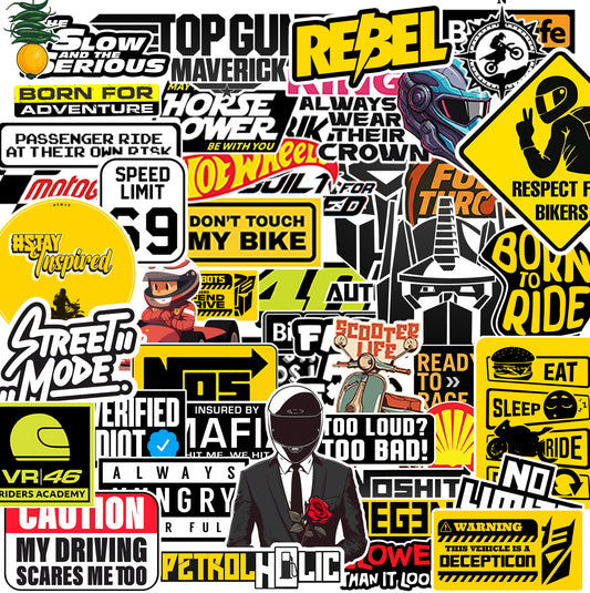 For Bikers #01 | Stickerized | 50 Stickers