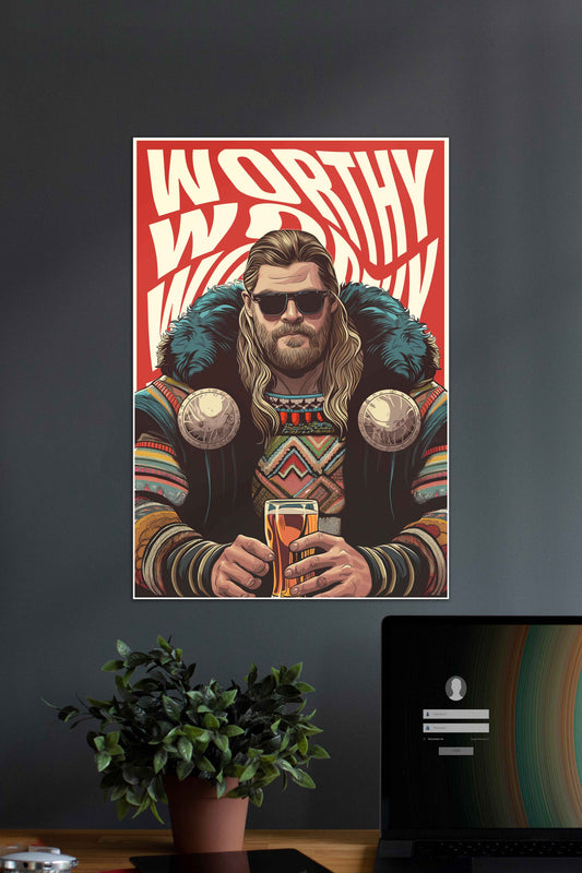 STILL WORTHY | Thor | MCU | Movie Poster