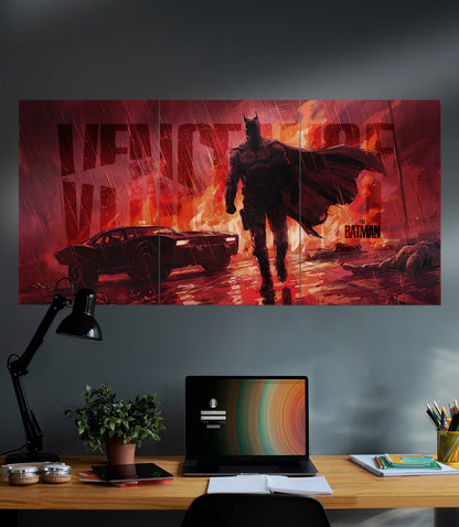 The Batman Vengeance | Red Gotham | 3 Piece Set