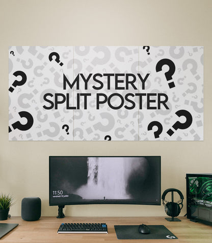 The Mystery Poster X 3 – Surprise Wall Combo