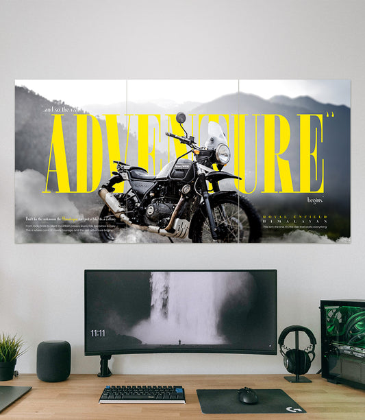 The Real Adventure | Royal Enfield Himalayan | 3 Piece Set