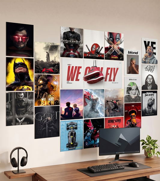 Ultimate Fan Wall Setup - 24 A4 Pack