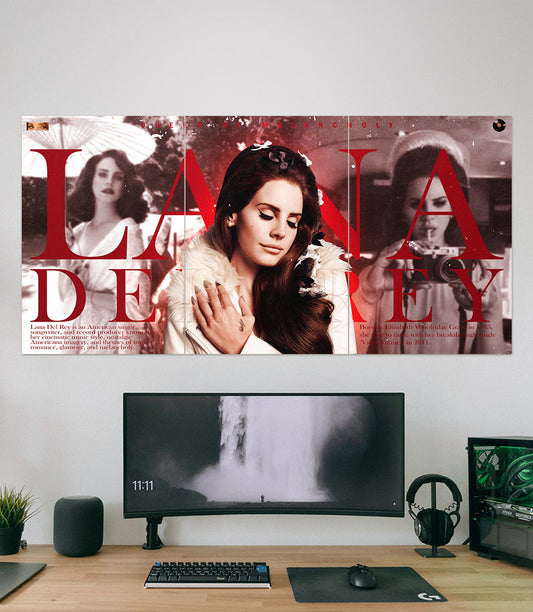 Lana Del Rey #01 | Music | 3 Piece Set