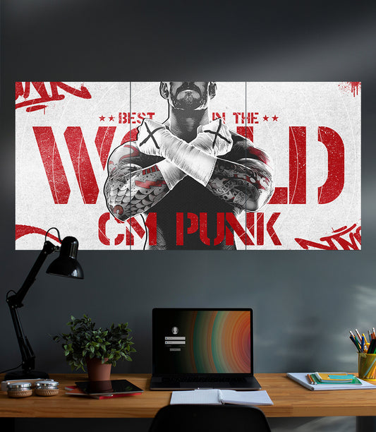Best in the World | CM Punk #01 | 3 Piece Set