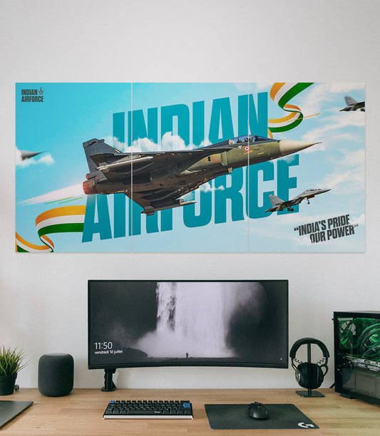 INDIAN AIRFORCE x India's PRIDE | Fighter Jet | 3 Piece Set