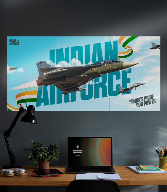 INDIAN AIRFORCE x India's PRIDE | Fighter Jet | 3 Piece Set