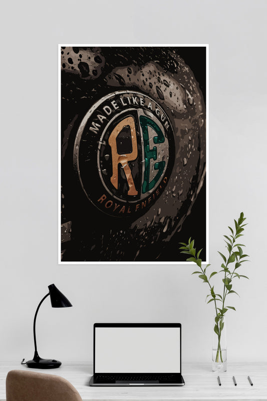 MADE LIKE A GUN | ROYAL ENFIELD | BIKE POSTERS